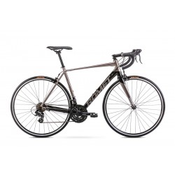 Vélo ROMET ROUTE 28 pouces HURAGAN gris-noir S