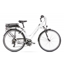 Vélo électrique ROMET Gazela RM noir-blanc