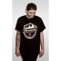 REVERSE T-Shirt Supporting Riders Noir