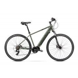 Vélo E-Bike ROMET 28 pouces ORKAN M 1 vert foncé-noir L