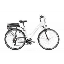 Vélo E-Bike ROMET E-Bike Gazela RM, BLANC