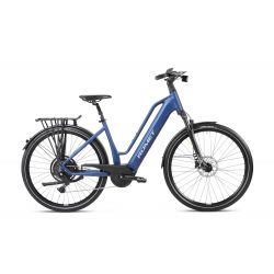 Vélo Trekking Électrique 28" - ROMET - E-Gazela 3.0 540 -BLEU MARINE