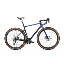 Vélo Gravel 700C - ROMET - Nyk 3.0 Grx Di2 -BLEU-NOIR