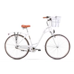 Vélo de Ville 28" - ROMET - Art Deco Eco -BLANC