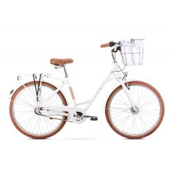 Vélo de Ville 28" - ROMET - Pop Art Classic -BLANC