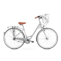 Vélo de Ville 28" - ROMET - Pop Art Lux -GRIS