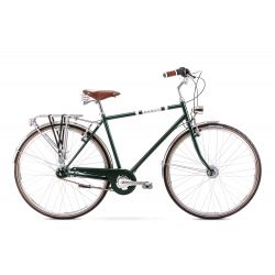 Vélo de Ville 28" Homme - ROMET - Vintage Ltd -VERT