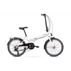 Vélo de Ville Pliant 20" - ROMET - Wigry Eco -BLANC