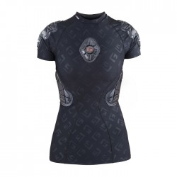 PRO-X Tee-shirt de protection Femme Noir Logo