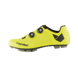 Chaussures WHISPER OVAL CARBON MTB YELLOW