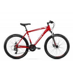 Vélo ROMET MTB Rambler R6.2 rouge-blanc-gris