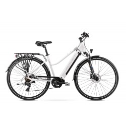 Vélo électrique ROMET Gazela MM 1 blanc-graphite